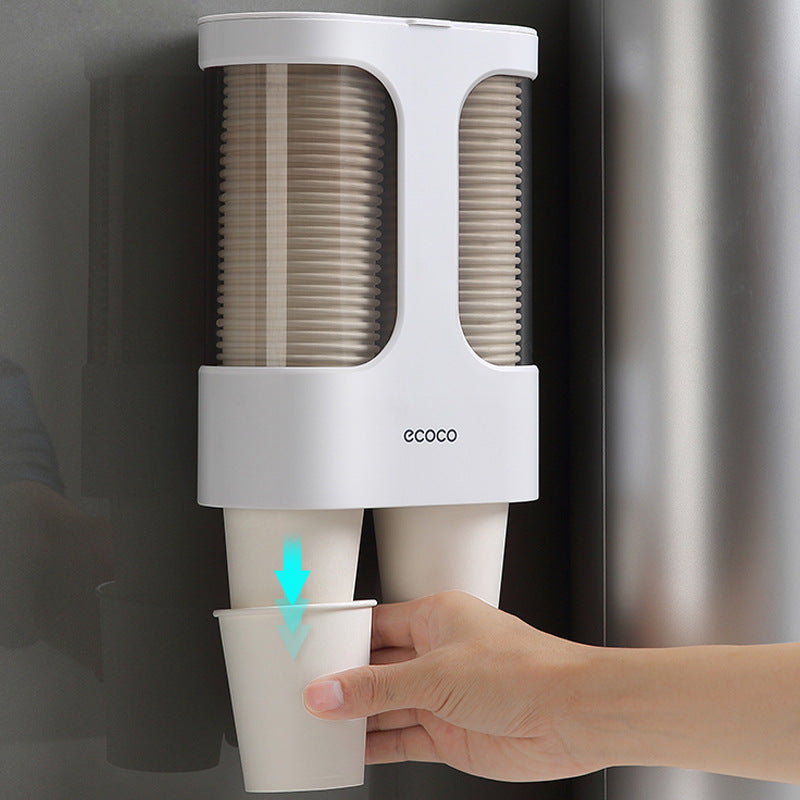 Wall-Mounted Paper Cup Holder