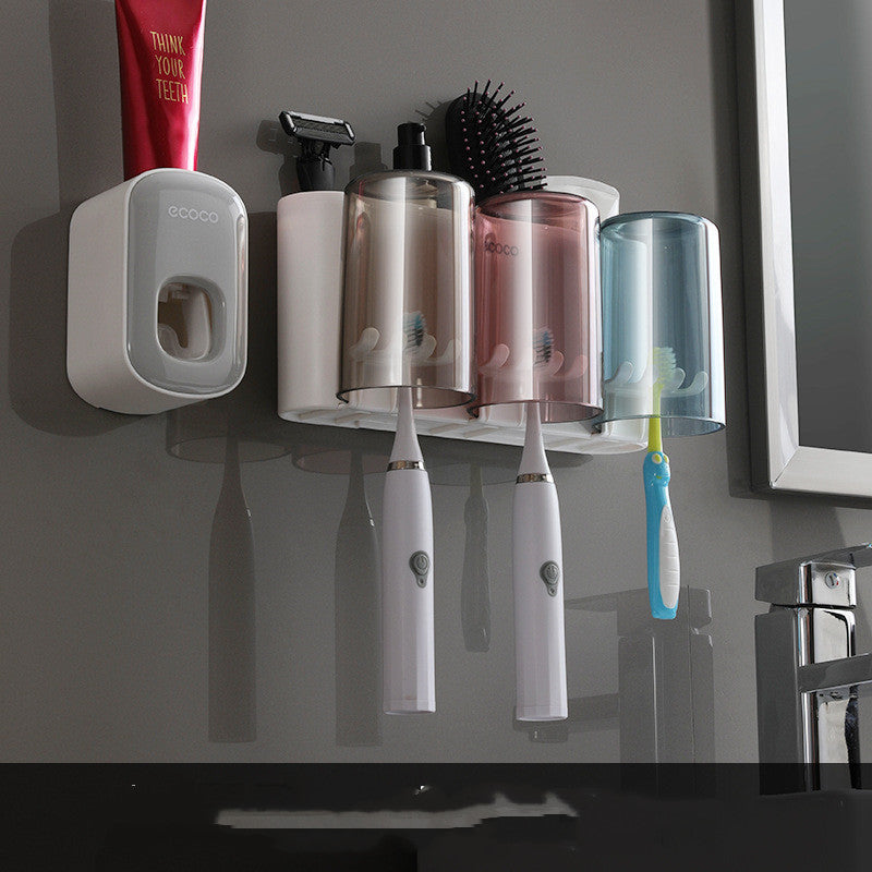 Toothbrush shelf