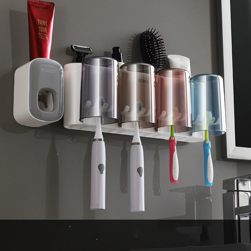 Toothbrush shelf