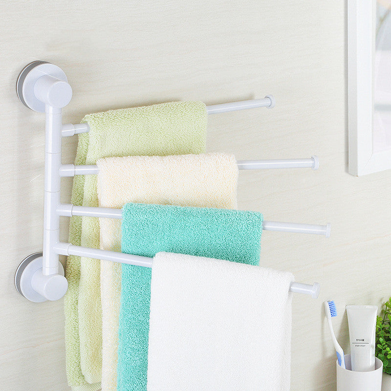 Suction Cup Bathroom Towel Rack