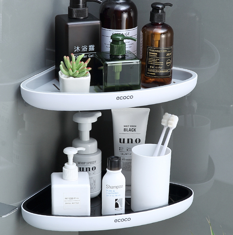 Bathroom Corner Storage Rack Shelf