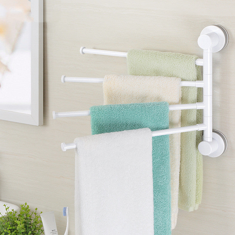 Suction Cup Bathroom Towel Rack