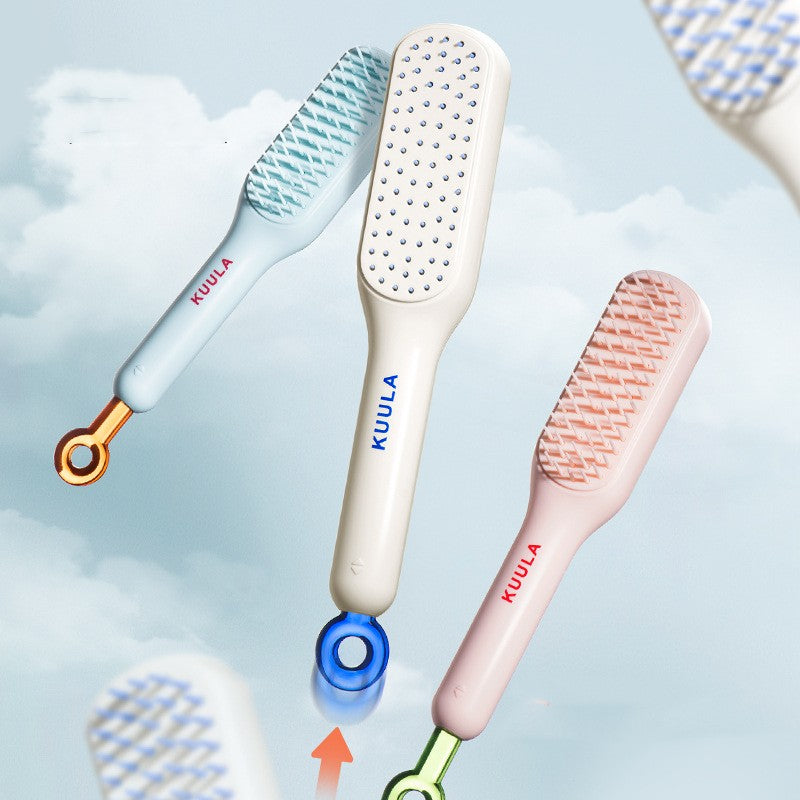 Self-cleaning comb