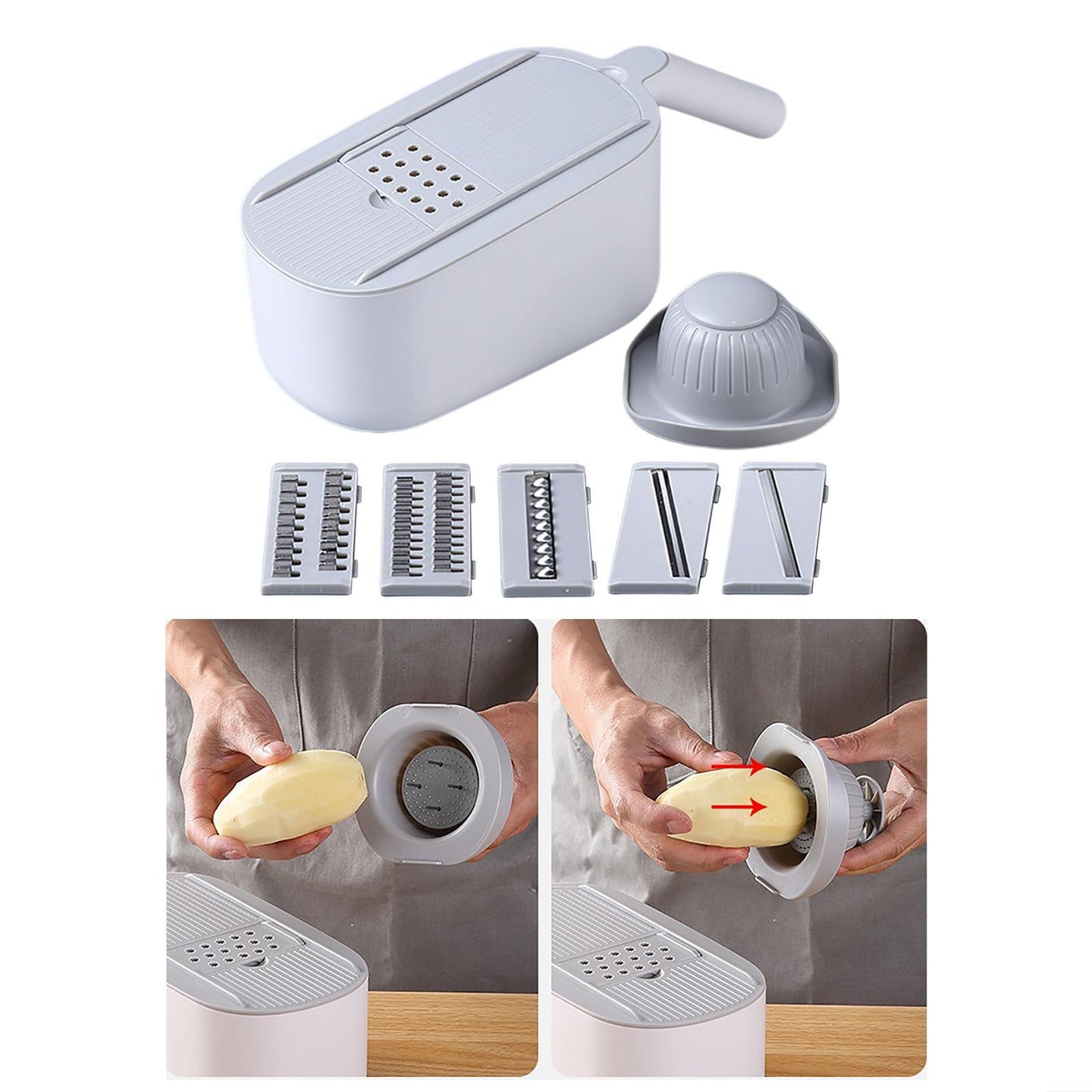 Kitchen vegetable slicer