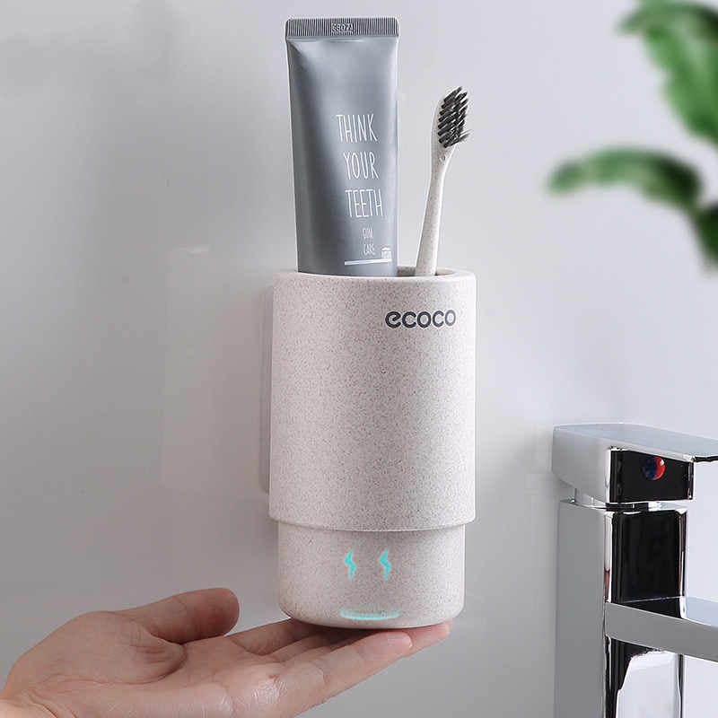 Magnet toothbrush holder
