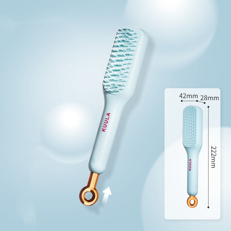 Self-cleaning comb
