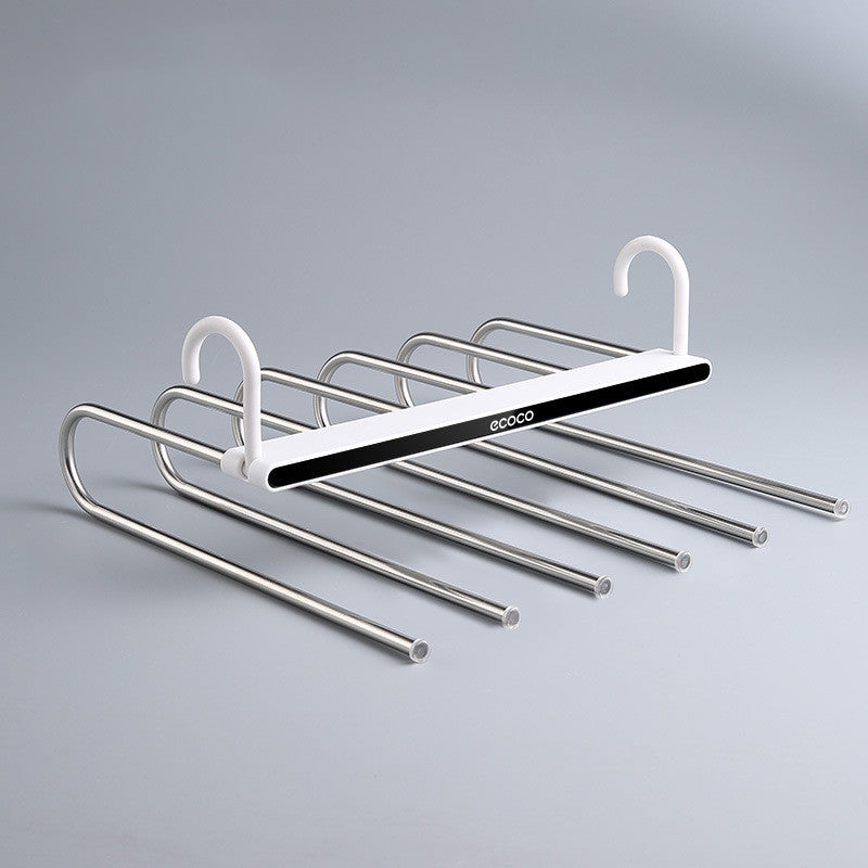 Folding multifunctional pants rack