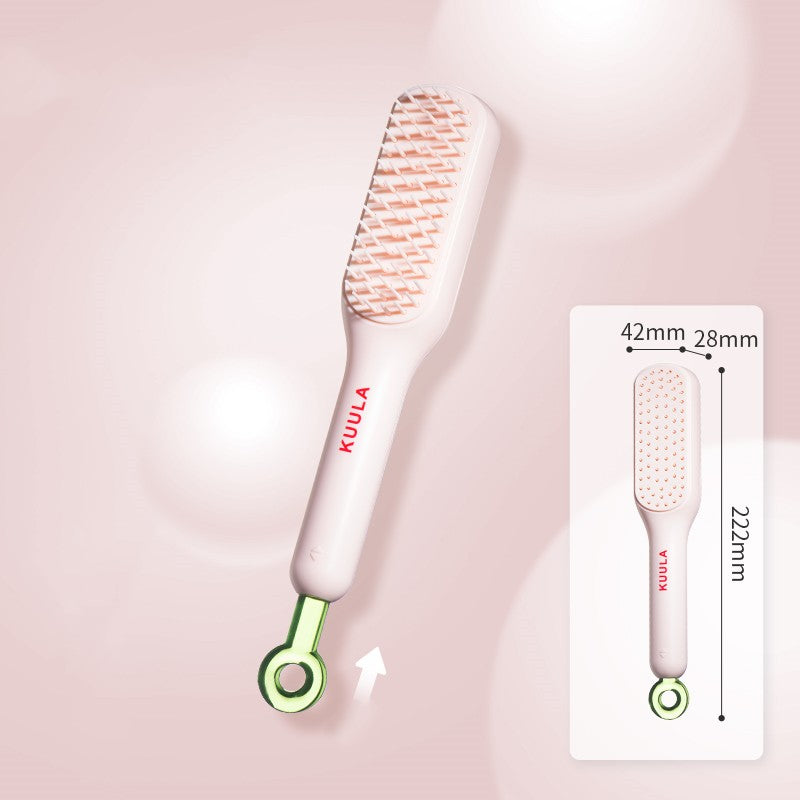 Self-cleaning comb