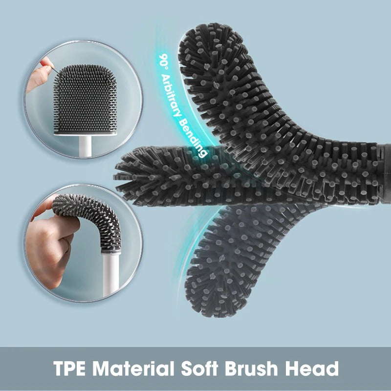 Flat Head Toilet Brush