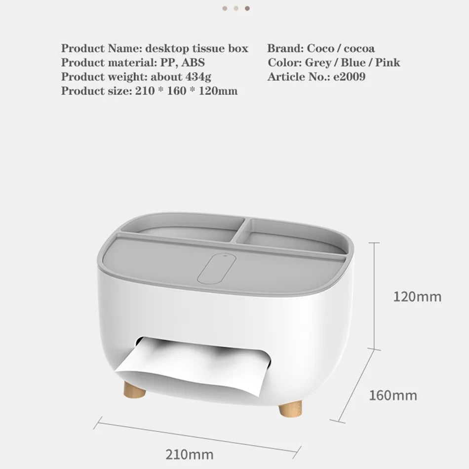 Desktop Tissue Box