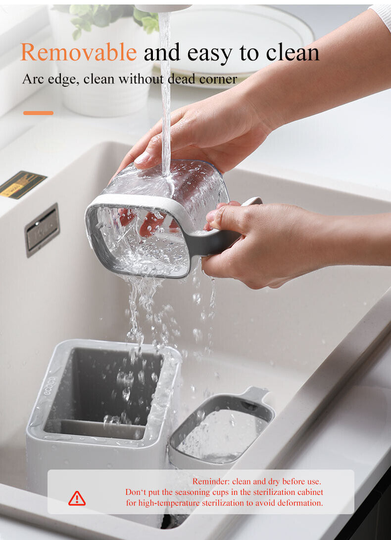 Wall mounted seasoning box