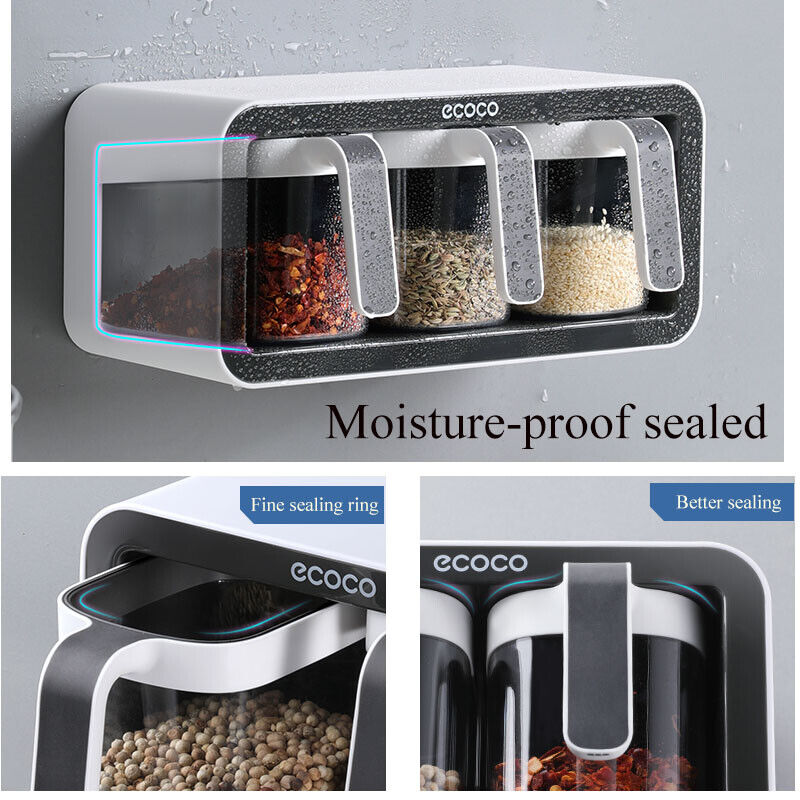 Wall mounted seasoning box