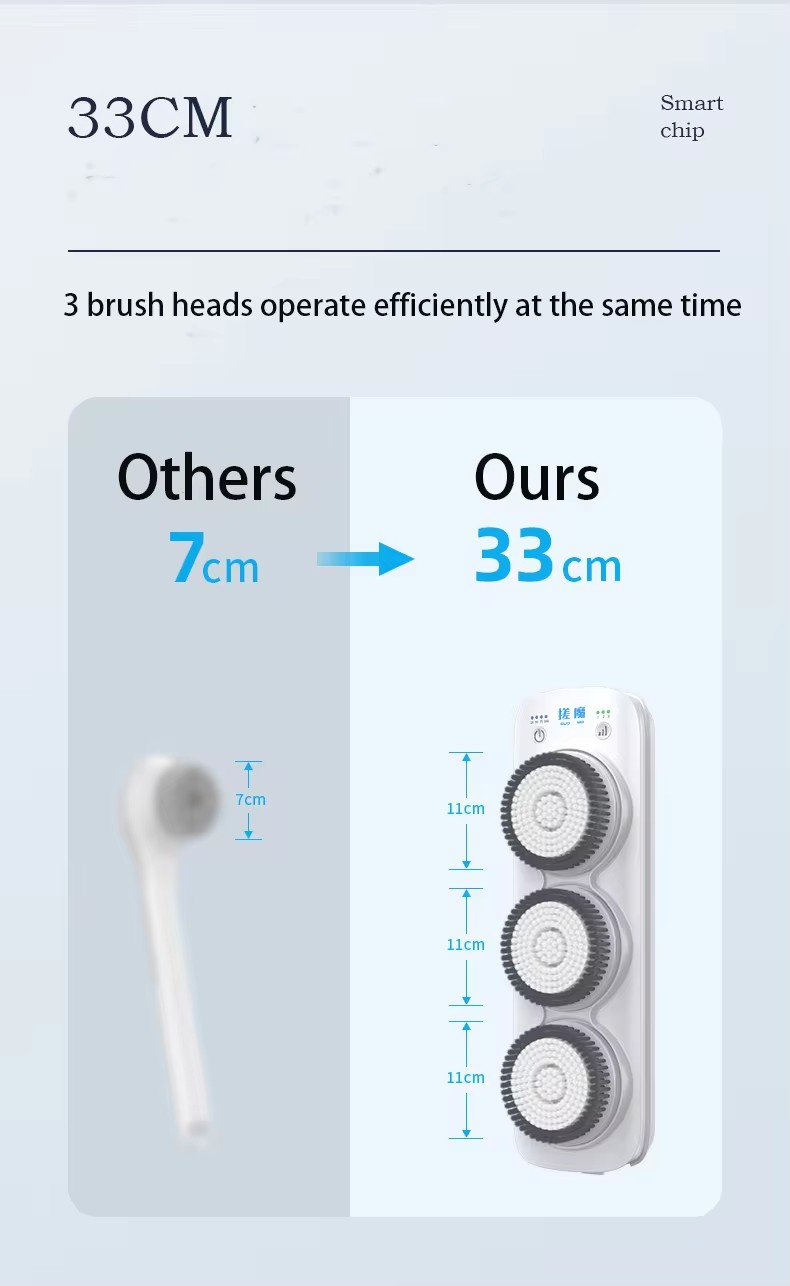 Elektrisches Multibürsten-Peeling