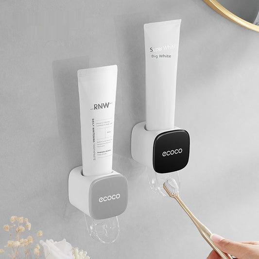 Toothpaste Holder and Squeezer