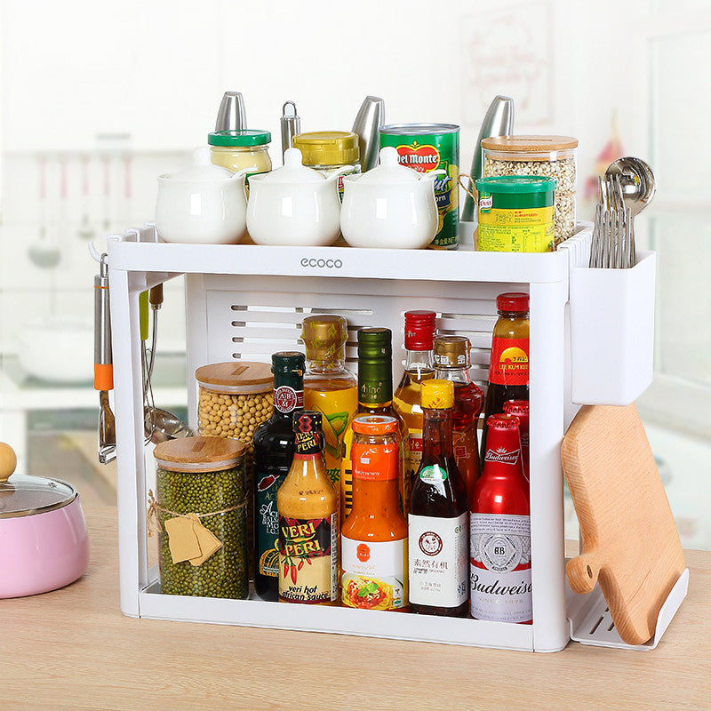 Multifunctional Desktop Kitchen Shelf