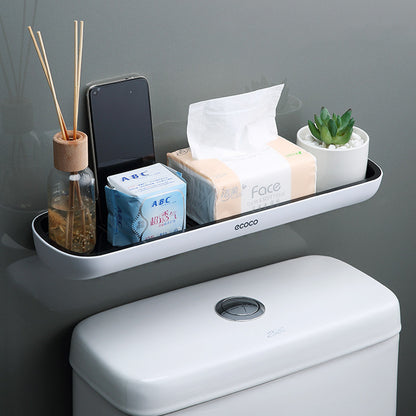 Wall-Mounted Bathroom and kitchen Storage Rack