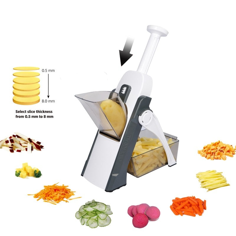 5 in 1 Multifunctional Vegetable Cutter