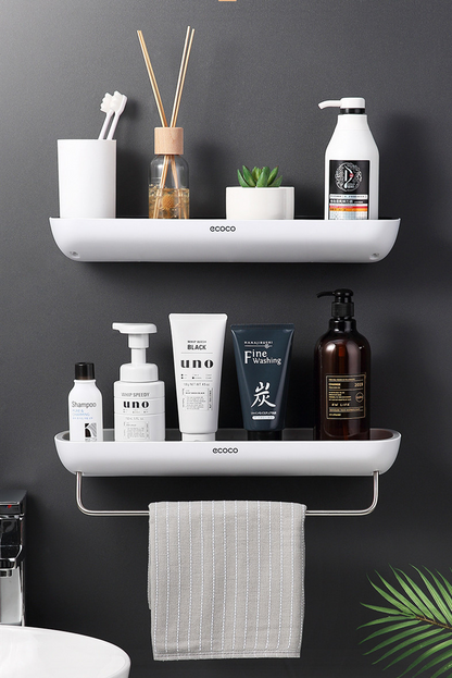 Wall-Mounted Bathroom and kitchen Storage Rack