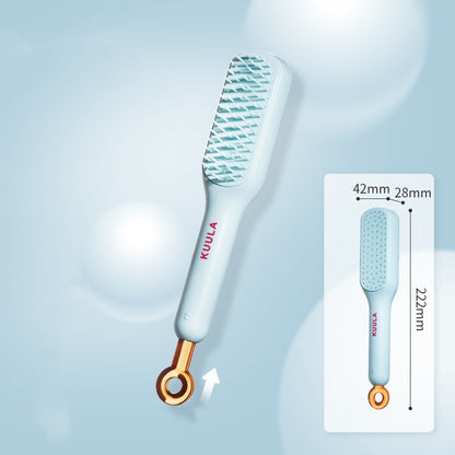Self-cleaning comb