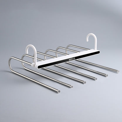Folding multifunctional pants rack
