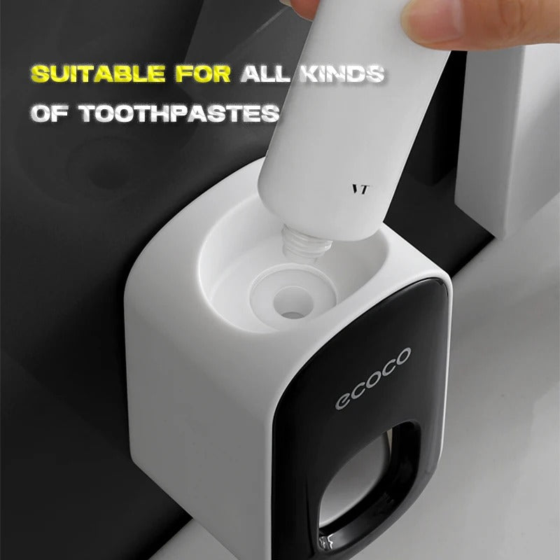 Dispensador automático de pasta de dientes