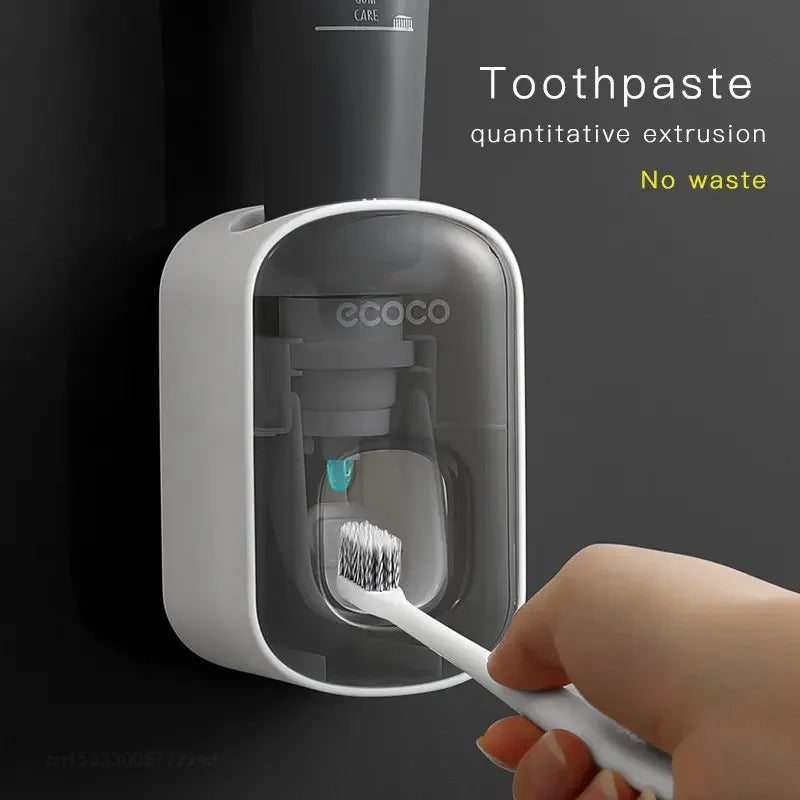 Dispensador automático de pasta de dientes